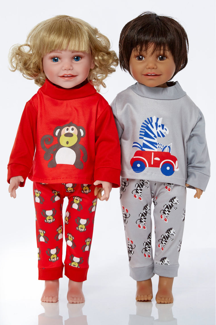 Monkey / Zebra Comfies