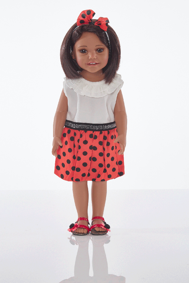 Minnie three piece dress and sandals set