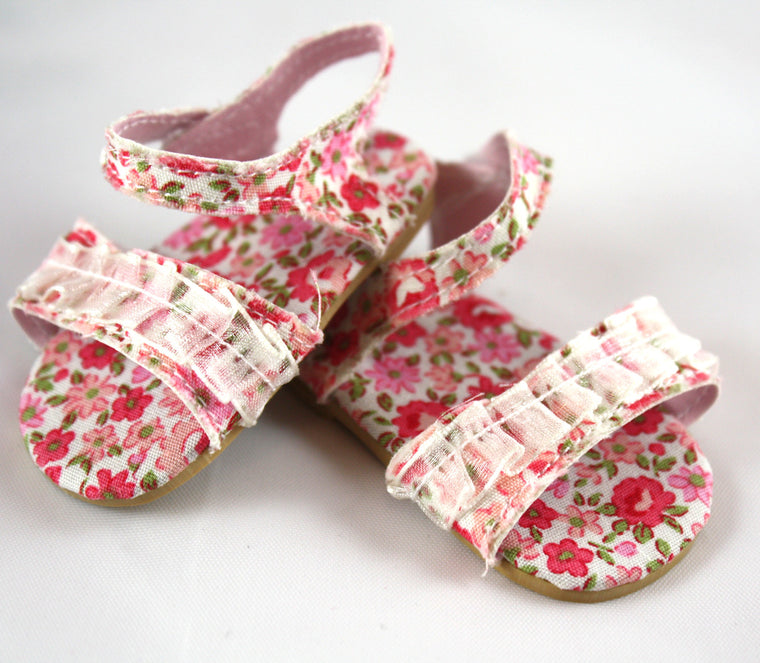 Floral sandals